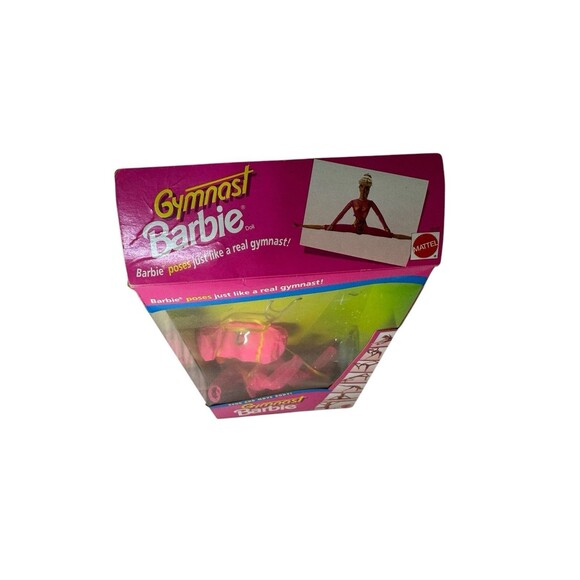 BARBIE Doll Gymnast 1993 MATTEL #12127 Pink Leotard Leggings & Accessories- HTF - Picture 4 of 16